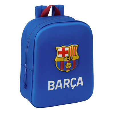 Product Σχολική Τσάντα F.C. Barcelona Ναυτικό Μπλε 22 x 27 x 10 cm 3D base image