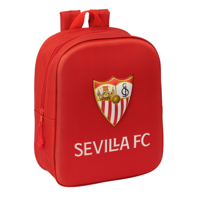 Product Σχολική Τσάντα Sevilla F?tbol Club Κόκκινο 22 x 27 x 10 cm 3D base image