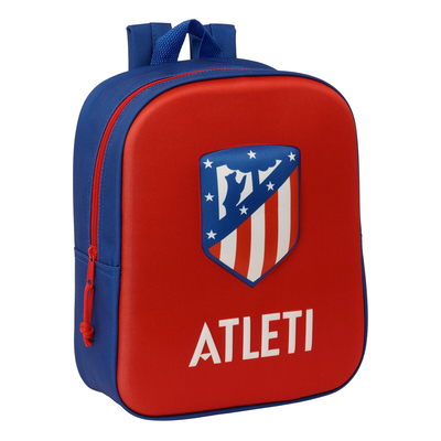 Product Σχολική Τσάντα Atl?tico Madrid Κόκκινο 22 x 27 x 10 cm 3D base image