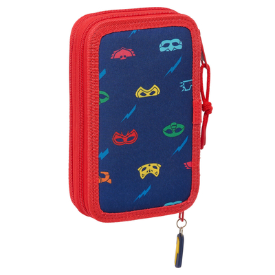 Product Κασετίνα PJ Masks Ready Ναυτικό Μπλε 12.5 x 19.5 x 4 cm 28 Τεμάχια base image