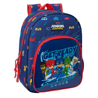 Product Σχολική Τσάντα PJ Masks Ready Ναυτικό Μπλε 26 x 34 x 11 cm base image