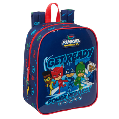 Product Σχολική Τσάντα PJ Masks Ready Ναυτικό Μπλε 22 x 27 x 10 cm base image
