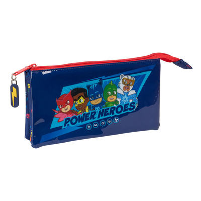 Product Τριπλή Κασετίνα PJ Masks Ready Ναυτικό Μπλε 22 x 12 x 3 cm base image