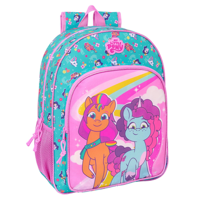 Product Σχολική Τσάντα My Little Pony Magic Ροζ Τυρκουάζ 33 x 42 x 14 cm base image