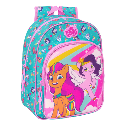 Product Σχολική Τσάντα My Little Pony Magic Ροζ Τυρκουάζ 26 x 34 x 11 cm base image