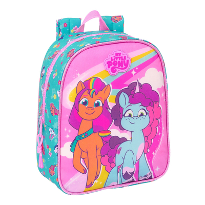 Product Σχολική Τσάντα My Little Pony Magic Ροζ Τυρκουάζ 22 x 27 x 10 cm base image