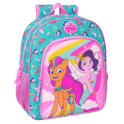 Product Σχολική Τσάντα My Little Pony Magic Ροζ Τυρκουάζ 32 x 38 x 12 cm base image