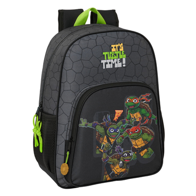 Product Σχολική Τσάντα Teenage Mutant Ninja Turtles Μαύρο Γκρι 33 x 42 x 14 cm base image