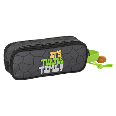 Product Διπλή Κασετίνα Teenage Mutant Ninja Turtles Μαύρο Γκρι 21 x 8 x 6 cm base image