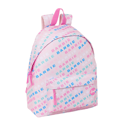 Product Σχολική Τσάντα Barbie Logomania Ανοιχτό Ροζ 33 x 42 x 15 cm base image
