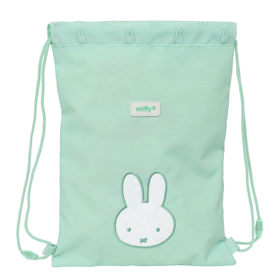 Product Σχολική Τσάντα με Σχοινιά Miffy Menta Μέντα 26 x 34 x 1 cm base image