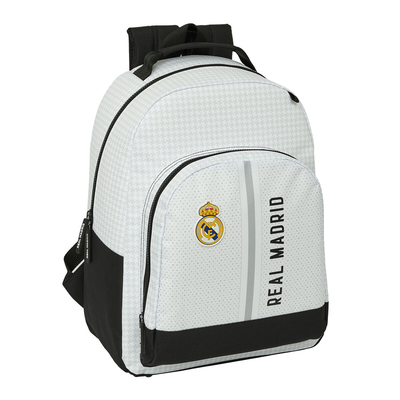 Product Σχολική Τσάντα Real Madrid C.F. 24/25 Λευκό Γκρι 32 x 42 x 15 cm base image