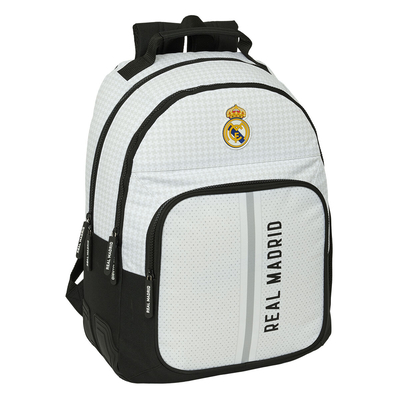 Product Σχολική Τσάντα Real Madrid C.F. 24/25 Λευκό Γκρι 32 x 42 x 15 cm base image
