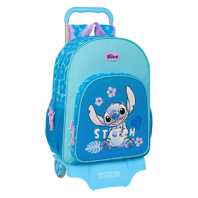 Product Σχολική Τσάντα με Ρόδες Lilo & Stitch Hawaii Μπλε 33 x 42 x 14 cm base image