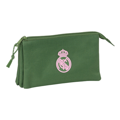 Product Τριπλή Κασετίνα Real Madrid C.F. Χακί 22 x 12 x 3 cm base image