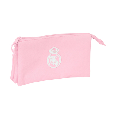 Product Τριπλή Κασετίνα Real Madrid C.F. Ροζ 22 x 12 x 3 cm base image