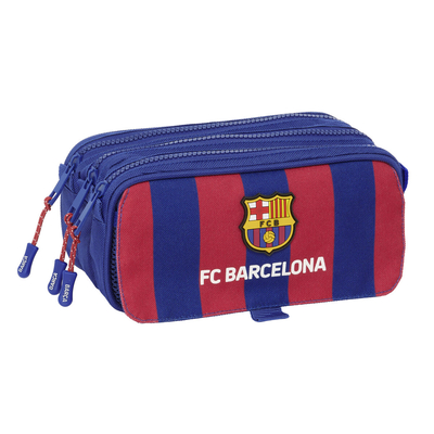 Product Τριπλή Κασετίνα F.C. Barcelona 24/25 Μπορντό Ναυτικό Μπλε 21,5 x 10 x 8 cm base image