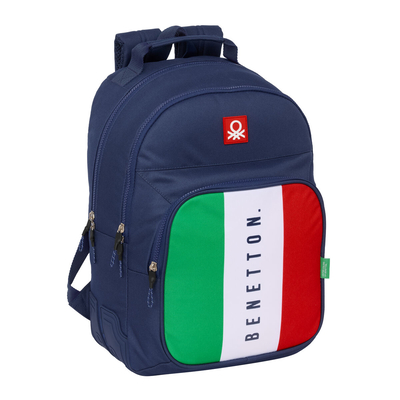 Product Σχολική Τσάντα Benetton Flag Ναυτικό Μπλε 32 x 42 x 15 cm base image