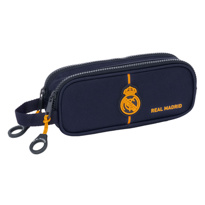 Product Διπλή Κασετίνα Real Madrid C.F. 2nd Kit 24/25 Ναυτικό Μπλε 21 x 8 x 6 cm base image