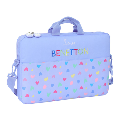 Product Θήκη για Laptop Benetton Lila Λιλά 40 x 27 x 4 cm base image