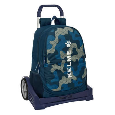 Product Σχολική Τσάντα με Ρόδες Kelme Epic Ναυτικό Μπλε 32 x 44 x 16 cm base image