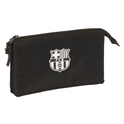 Product Τριπλή Κασετίνα F.C. Barcelona Μαύρο 22 x 12 x 3 cm base image