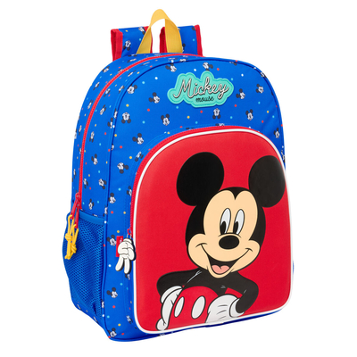 Product Σχολική Τσάντα Mickey Mouse Clubhouse Good day Μπλε 33 x 42 x 14 cm base image