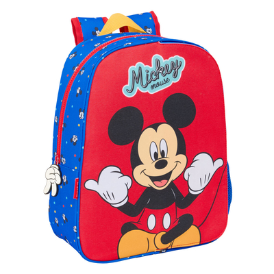 Product Σχολική Τσάντα Mickey Mouse Clubhouse Good day Μπλε 26 x 34 x 11 cm base image