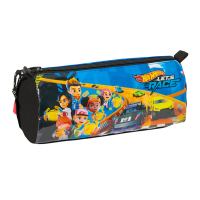 Product Κασετίνα Hot Wheels Let's race Μπλε Μαύρο 21 x 8 x 7 cm base image