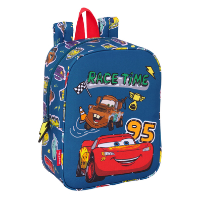 Product Σχολική Τσάντα Cars Racing Ναυτικό Μπλε 22 x 27 x 10 cm base image