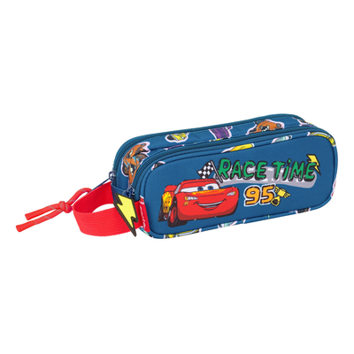 Product Διπλή Κασετίνα Cars Racing Ναυτικό Μπλε 21 x 8 x 6 cm base image