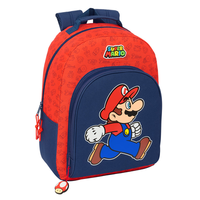 Product Σχολική Τσάντα Super Mario Trick Κόκκινο Σκούρο μπλε 32 x 42 x 15 cm base image