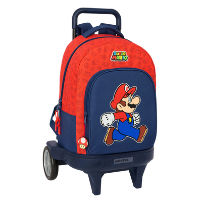 Product Σχολική Τσάντα Super Mario Trick Κόκκινο Σκούρο μπλε 33 x 45 x 22 cm base image