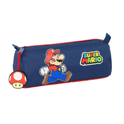 Product Κασετίνα Super Mario Trick Κόκκινο Σκούρο μπλε 21 x 8 x 7 cm base image