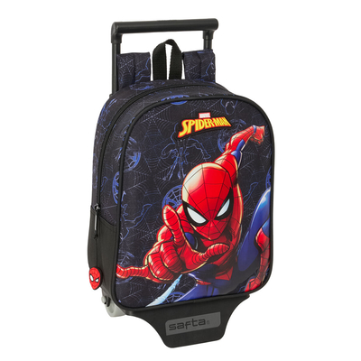 Product Σχολική Τσάντα με Ρόδες Spider-Man Attack Μαύρο 22 x 27 x 10 cm base image