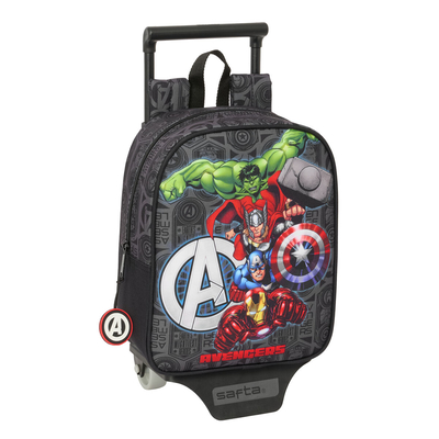 Product Σχολική Τσάντα με Ρόδες The Avengers Vendetta Μαύρο 22 x 27 x 10 cm base image