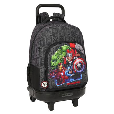 Product Σχολική Τσάντα με Ρόδες The Avengers Vendetta Μαύρο 33 x 45 x 22 cm base image