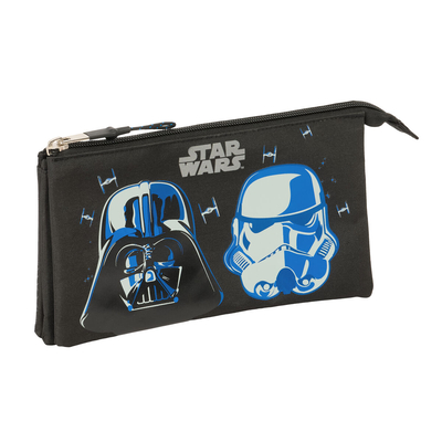 Product Τριπλή Κασετίνα Star Wars Rebellion Μαύρο 22 x 12 x 3 cm base image