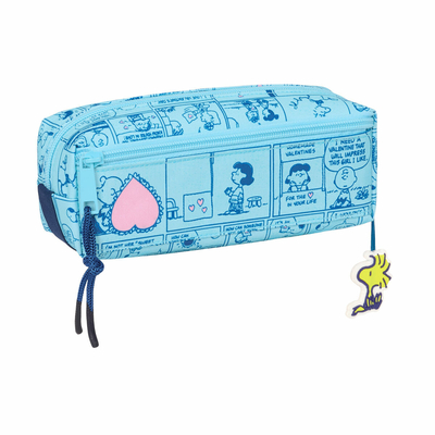 Product Κασετίνα Snoopy Love Ανοιχτό Μπλε 22 x 8,5 x 6 cm base image