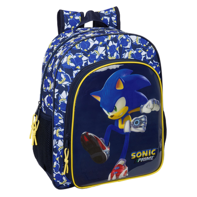 Product Σχολική Τσάντα Sonic City Μπλε 32 x 38 x 12 cm base image