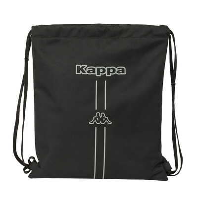 Product Σχολική Τσάντα με Σχοινιά Kappa Dark Μαύρο 35 x 40 x 1 cm base image