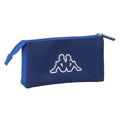 Product Τριπλή Κασετίνα Kappa Rain Ναυτικό Μπλε 22 x 12 x 3 cm base image
