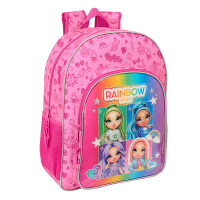 Product Σχολική Τσάντα Rainbow High Shine Πολύχρωμο 33 x 42 x 14 cm base image