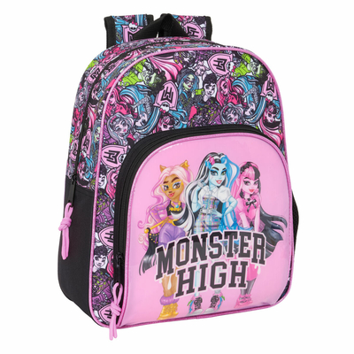 Product Σχολική Τσάντα Monster High Drama Πολύχρωμο 28 x 34 x 10 cm base image