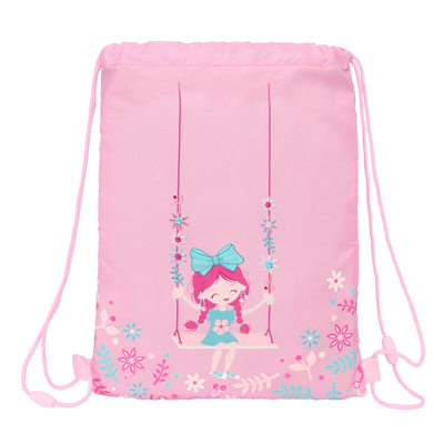Product Σχολική Τσάντα με Σχοινιά Glow Lab Swing Πολύχρωμο 26 x 34 x 1 cm base image