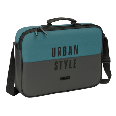 Product Σχολική Τσάντα Safta Urban style Μπλε Γκρι 38 x 28 x 6 cm base image