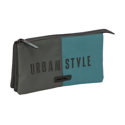 Product Κασετίνα Safta Urban style Μπλε Γκρι 22 x 12 x 3 cm base image