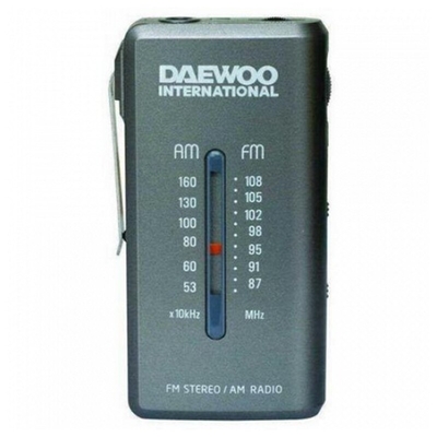 Product Ραδιόφωνο Τρανζίστορ Daewoo DRP-9 AM FM Μαύρο base image