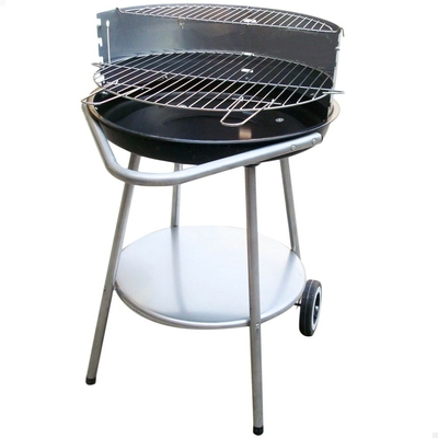 Product Μπάρμπεκιου με Ρόδες Aktive Εμαγιέ μέταλλο 51 x 82 x 51 cm Μαύρο base image