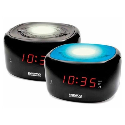 Product Ρολόι-Ραδιόφωνο Daewoo DCR-440BK LED FM Μαύρο base image
